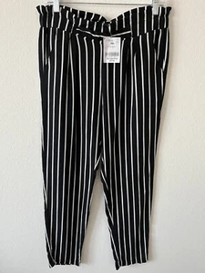 Ambiance Apparel Damen gestreifte Hose (32Wx26L) - Bild 1 von 2