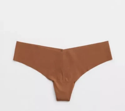 Трусики-стринги American Eagle Aerie No Show Smoothez БОЛЬШИЕ Horizon коричневые новые - Изображение 1 из 2