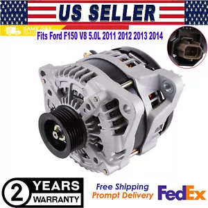 New Alternator fits Ford F150 V8 5.0L 2011 2012 2013 2014 replaces AL3T-10300-CA - Picture 1 of 17
