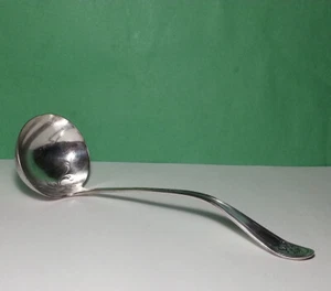 CUCHARÓN DE SOPA Simeon L. & George H. Rogers Co. 10" chapado en plata - Imagen 1 de 12