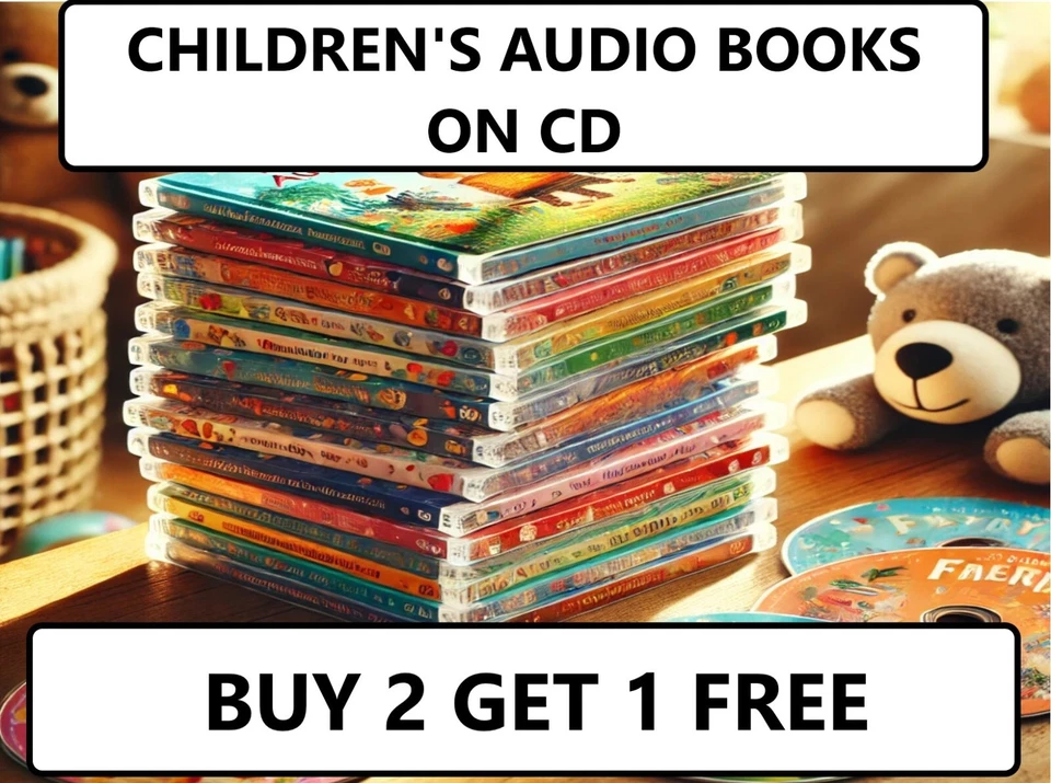 Children's Audio Books on CD - Title Choice - Buy 2 Get 1 Free - Image 1 of 1