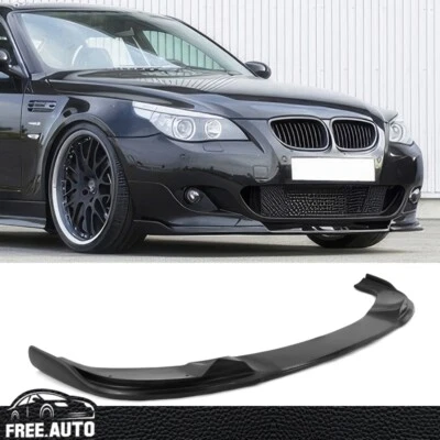 Se adapta a 04-10 BMW E60 5 Series estilo H parachoques delantero alerón labial sin pintar 1P kit PU Foto 1 de 4