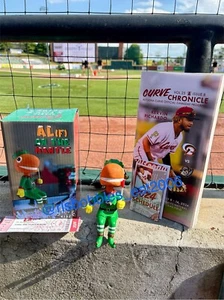 Al Tuna On The Mantle Altoona Curve Mascot Christmas Bobblehead Pirates - Picture 1 of 2