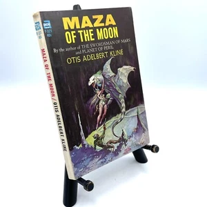 Maza Of The Moon by Otis Abelbert Kline 1965 Ace F-321 ca Frank Frazetta pb - Picture 1 of 5