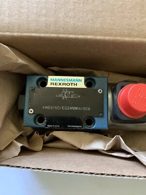 Rexroth 4WE6Y60/EG24N9K4/B08 Hydraulic Solenoid Valve - Image 1 of 3