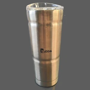 Bubba 24 oz SilverTumbler Stainless Steel Vacuum Insulated Clear Lid Travel Cup - Picture 1 of 13