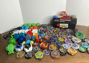 Beyblade Rare HTF Metal Fusion Burst Shoot TAKARA TOMY Toy Game Large Hasbro Set - Picture 1 of 16