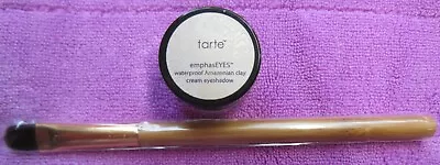 Sombra de ojos Tarte Amazonian Clay crema impermeable -PIZARRA - con cepillo de sombra de ojos tarte Foto 1 de 4