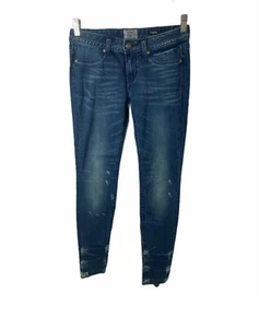 Women’s 2 X 26 Legging Jean's Rerock for Express Blue Light Denim Skinny - Picture 1 of 10