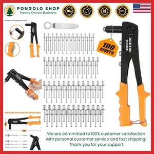Pistola remachadora ligera con comodidad ergonómica - perfecta para diversas aplicaciones - Imagen 1 de 10