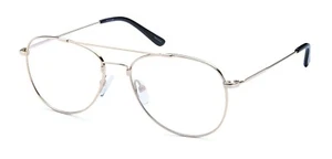 FLEXURE FX112 Flexible Titanium Memory AVIATOR Flex 53/17-140mm Mens Eyeglasses  - Picture 1 of 6