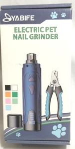 Dog Nail Grinder, Dog Nail Trimmers and Clippers Kit, Super Quiet Electric - Picture 1 of 3