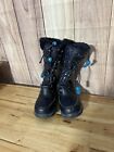Lands  End - Snow Boot: Blue with Silver Stars - Size 2M UK 1