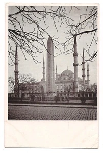 1939 New York World's Fair Forum & Sultan Ahmed Mosque Istanbul Turkey Postcard - Bild 1 von 2