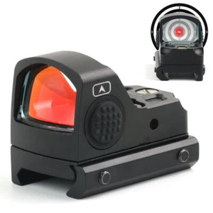 Mini RMR Reflex Red Dot Sight Shake Awake Optic Sight 2 MOA for Pistol Rifle - Picture 1 of 11