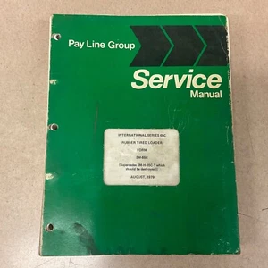 Kommode International IH 65C NUTZLADER SERVICE WERKSTATT REPARATURANLEITUNG RADLADER - Bild 1 von 8