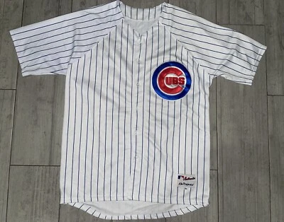 Alfonso Soriano #12 Chicago Cubs MLB Jersey Sewn Majestic Sz 50 Preowned White - Image 1 of 4