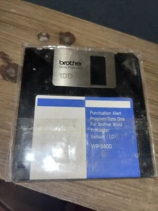 Brand New Sealed Vintage Brother Word Processor 1.0 WP-3400 Floppydisk - Picture 1 of 3