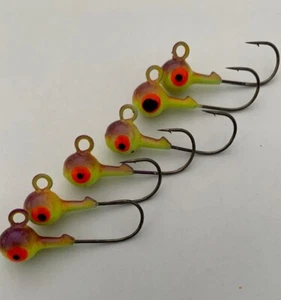 6 têtes plombées JIGHEAD 6.35 gr sandre perche brochet carnassiers - Imagen 1 de 1