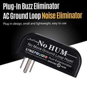Buzz Eliminator AC Ground Loop Noise Eliminator Plug-In AC Buzz Killer Hum F5I1 - Picture 1 of 7