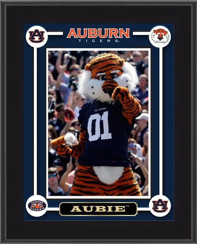 Auburn Tigers Aubie Mascot Sublimated 10.5x13 Plaque - Fanatics Cover