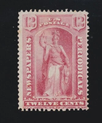US PR16 12c Newspaper & Periodicals Mint Fine NG SCV $325 NG - Image 1 of 2