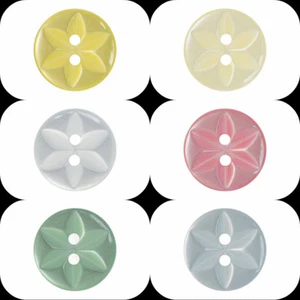 Round Baby Star Buttons For Cardigans  11mm 14mm 16mm+ Wholesale Option   - Picture 1 of 12