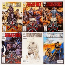 Jonah Hex #'s 46,47,48,49,50A,51 DC Comics Lot (2005 2nd Series) Palmiotti, Gray