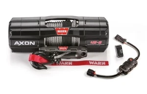 Warn Axon 4500 Winch and Mounting Kit, Polaris Ranger UTV - Picture 1 of 6
