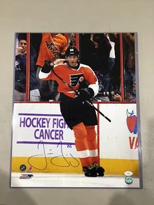 JAROMIR JAGR Signed Philadelphia Flyers 16x20 Salute Photo With JSA - Picture 1 of 5