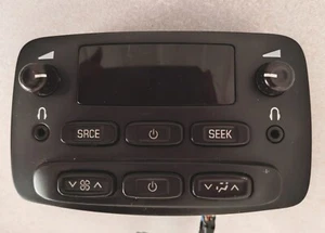 02-09 TRIALBLAZER CENTER CONSOLE REAR AC HVAC CLIMATE CONTROL RADIO - Picture 1 of 3