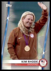 2020-21 Topps US Olympics & Paralympics Silver #31 Kim Rhode - Shooting