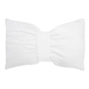 Cuscino Fiocco White in Velluto fatto a mano imbottito Arredo casa Declea Home - Picture 1 of 2