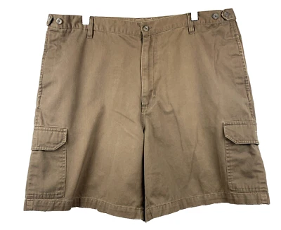 Pantalones Cortos Carga CONSENSUS Para Hombre Talla 40 x 8 Marrón Aire Libre Senderismo Relajado Informal Papá Foto 1 de 4