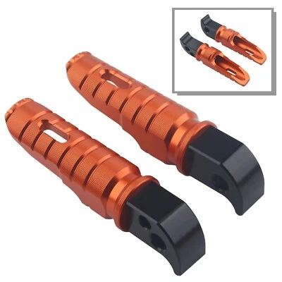 Reposapiés trasero clavija para Yamaha FZ07 FZ09 FJ09 MT07 MT09 2021-2024 naranja Foto 1 de 4