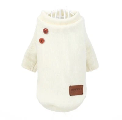 Hundebekleidung Hundepullover Creme Hoodie Chihuahua Beige Yorkie S Hundeshirt - Bild 1 von 3