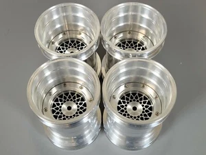 Tamiya Aluminum Set Wheel Rim RC 1/10 Clodbuster Bullhead TXT Juggernaut 1&2 - Picture 1 of 11