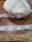Vintage Deadstock Cream Lace 1" Wide BTY