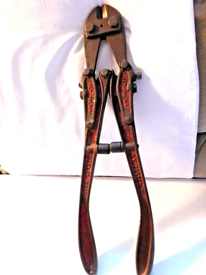 De colección HK Porter HKP No. Herramienta cortadora de pernos 0 Boston MA EE. UU. Foto 1 de 4