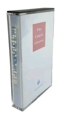 The Courts Charter ‎Cassette Tape Produced By The RNIB - Lord Chancellor's Dept - Image 1 of 3