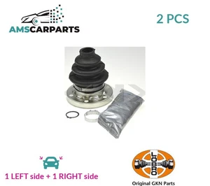 CV JOINT BOOT KIT PAIR TRANSMISSION END REAR RIGHT LEFT 300470 LOBRO 2PCS NEW - Picture 1 of 5