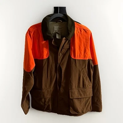 L.L. Bean Men’s Upland Hunting Jacket Blaze Game Bag Field Coat M Regular - Image 1 of 4