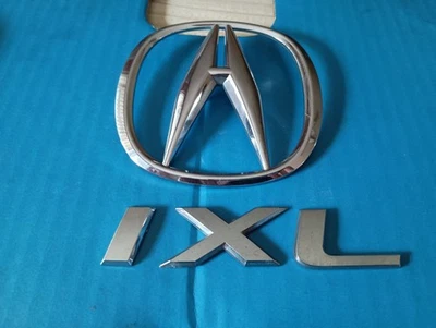 Baúl trasero cromado Acura ILX 2013-2018 emblema logotipo insignia de fábrica OEM USADO  Foto 1 de 4