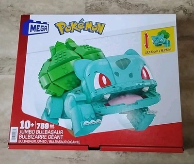 MEGA Pokemon Jumbo Bulbasaur Building Set   1 Action Figure  789pcs  New In Box - Image 1 of 4