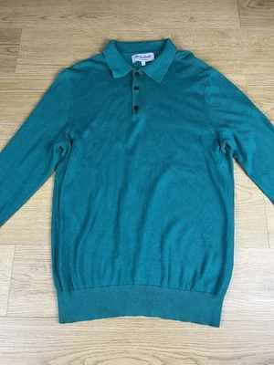 Camisa Polo HARDY AMIES Verde Manga Larga Talla Pequeña Foto 1 de 4