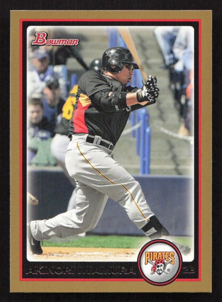 2010 Bowman Akinori Iwamura Gold #36 Card - Image 1 of 2