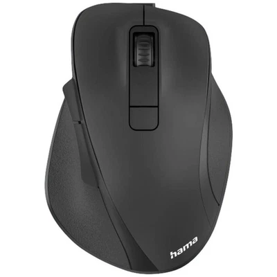 Hama MW-500 Recharge Ergonomische Maus Funk Optisch Schwarz 6 Tasten 1600 dpi - Bild 1 von 4