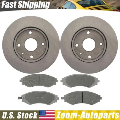 Kit de frenos delanteros rotores y pastillas de freno para Chevrolet Optra 2004 2005 2010 Foto 1 de 4