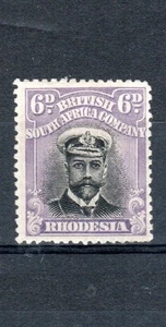 Rhodesia 1913-19 6d King George V  SG 213 MH - Picture 1 of 1