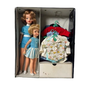 LOTE DE ROPA Y ACCESORIOS ESTUCHE VINTAGE IDEAL TAMMY PARA MUÑECAS - Imagen 1 de 21